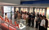 經(jīng)濟管理系黨總支開展參觀“紅色文化藝術館”，獻禮建黨100周年活動